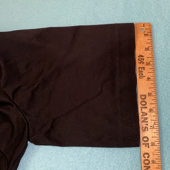 COURTENAY Y2K black jacket blouse Peter Pan collar 2 big buttons vintage size L - Picture 11 of 11